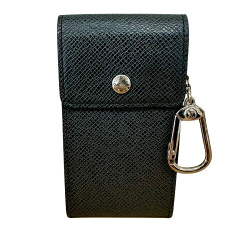 Louis Vuitton ルイヴィトン タイガ ポルトクレ・バッジ M30562 キーケース ブラック メンズ