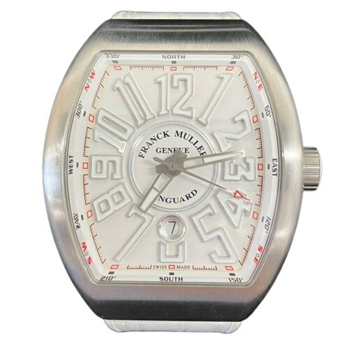 FRANCK MULLER フランクミュラー V45 SC DT ヴァンガード 腕時計 自動巻き フランクミューラー ホワイト FRANCK MULLER フランクミュラー V45 SC DT ヴァンガード 腕時計 自動巻き フランクミューラー ホワイト