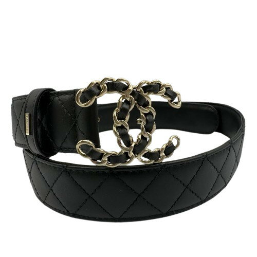 CHANEL シャネル ベルト キルティング ココマーク レザー（楽天・質屋トライアングル　楽天市場店）