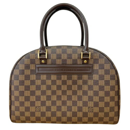 乐天商城 - Louis Vuitton ルイヴィトン ダミエ ノリータ N41455 ハンドバッグ レザー ブラウン レディース