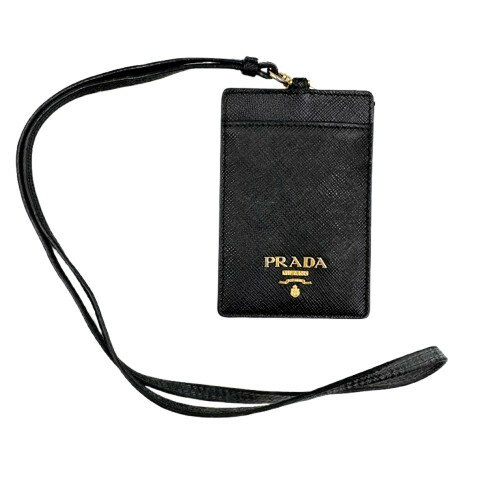 PRADA　プラダ ネックストラップ パスケース サフィアーノ