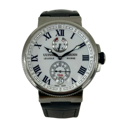 FRANCK MULLER - ULYSSE NARDIN ユリス・ナルダン マリーン クロノメーター 1846 腕時計 ステンレススチール 1183-126 自動巻き メンズ