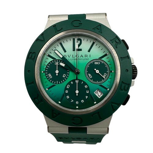 BVLGARI　ブルガリ　腕時計　BB40ATCH　グリーン　AT　自動巻き