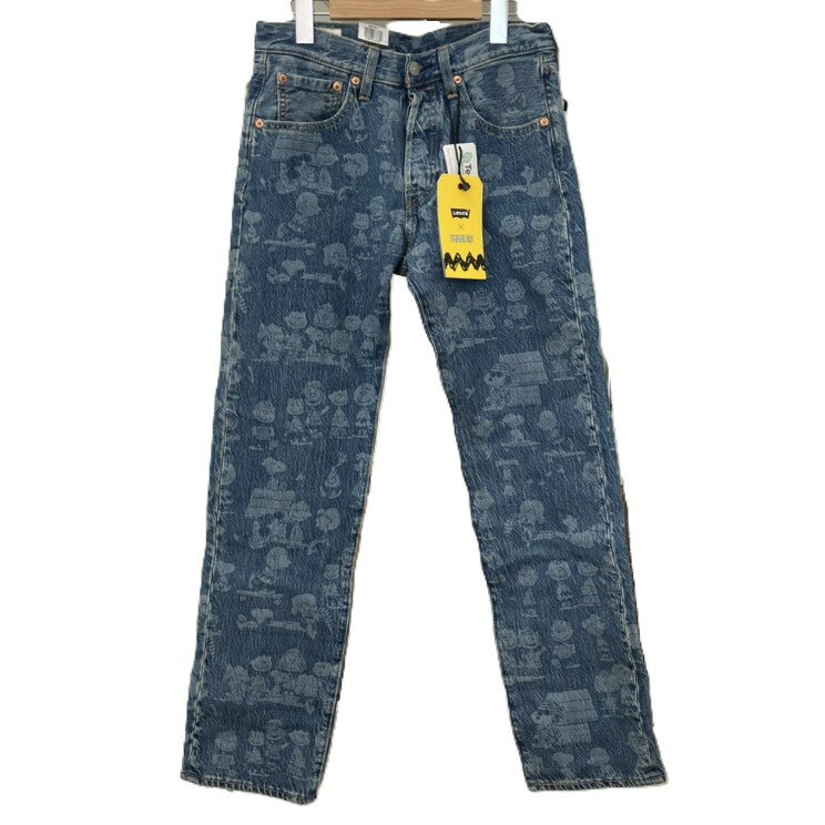 乐天商城 - Levi’s × PEANUTS リーバイス×スヌーピー ストレートパンツ ジーンズ ジーパン デニム