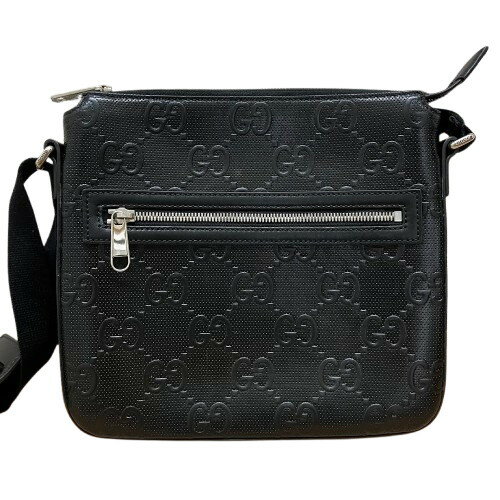 乐天商城 - GUCCI グッチ グッチシマ ショルダーバッグ メッセンジャーバッグ 406410 ブラック