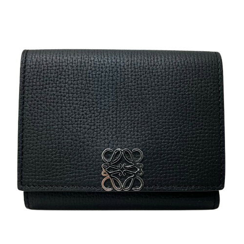 美品✨LOEWE ロエベ スモールバーティカルウォレット 三つ折り財布 黒 楽天市場】ロエベ 三つ折り 財布（カラーブラック）の通販