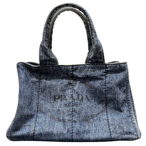 楽天市場】プラダ カナパ デニム グレー（レディースバッグ｜バッグ