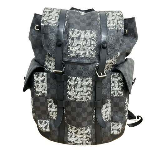 ルイヴィトン モノグラム タペストリー クリストファー リュックサック　レア バッグ・財布・小物 LV アイコンモデル - クリストファー｜ルイ