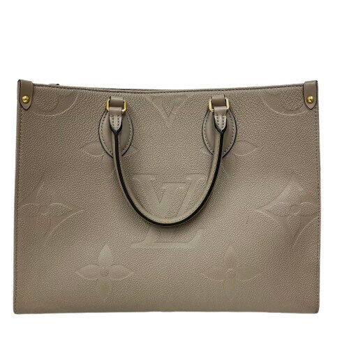 乐天商城 - Louis Vuitton ルイヴィトン オンザゴーMM　トートバッグ　M45607 モノグラム・アンプラント ベージュ