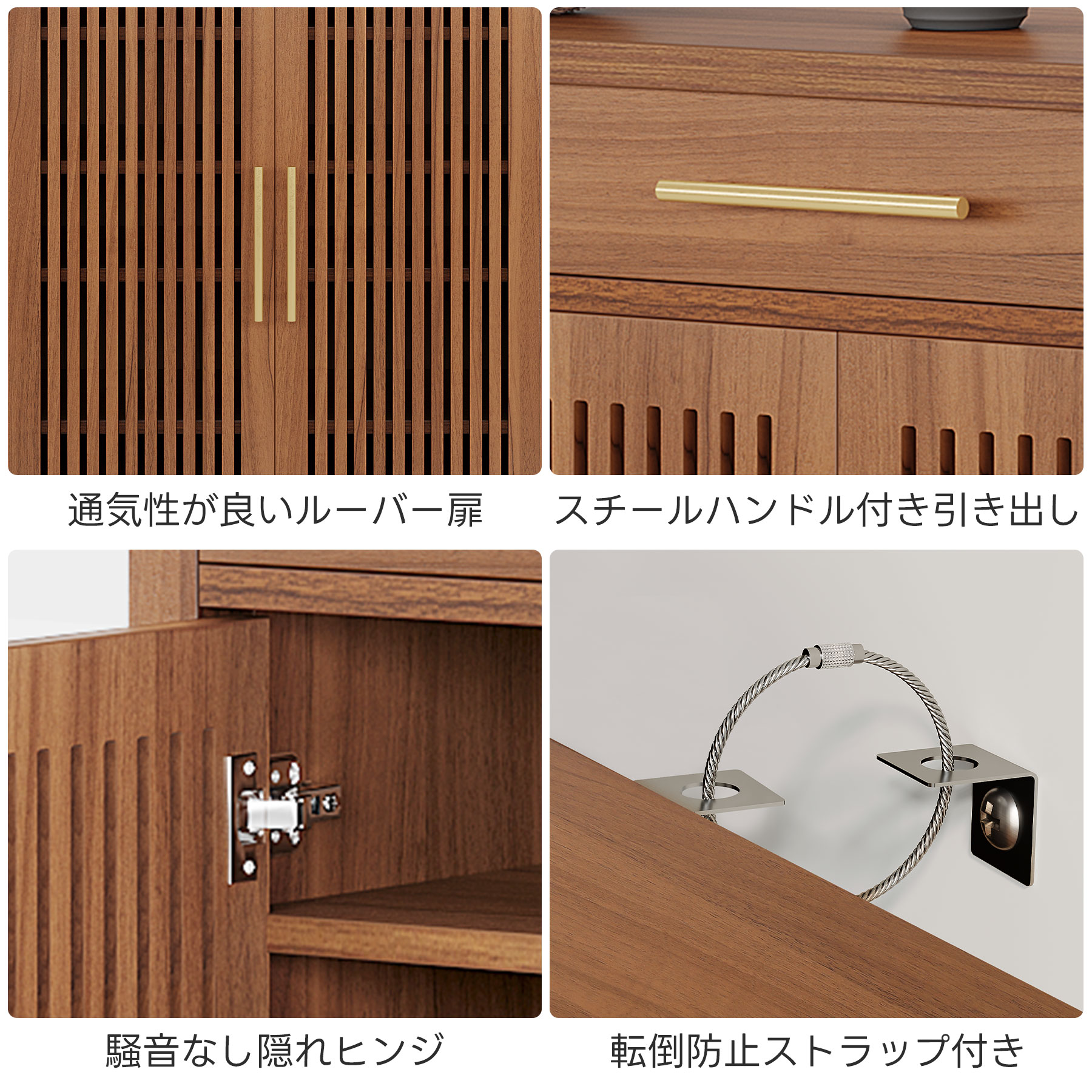 Tribesigns 下駄箱 シューズボックス 幅80CM 玄関収納 木製 引き出し付き 木製 6段...