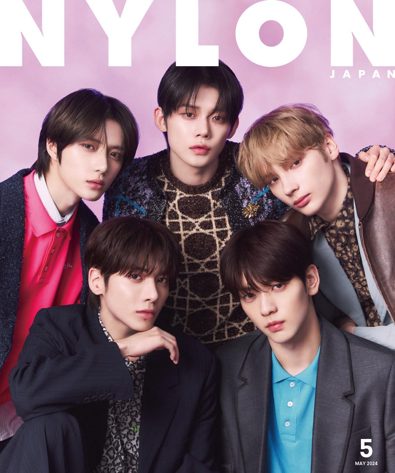 NYLON JAPAN ナイロン ジャパン 2024年 5月号 [雑誌] 【表紙：TOMORROW X TOGETHER】