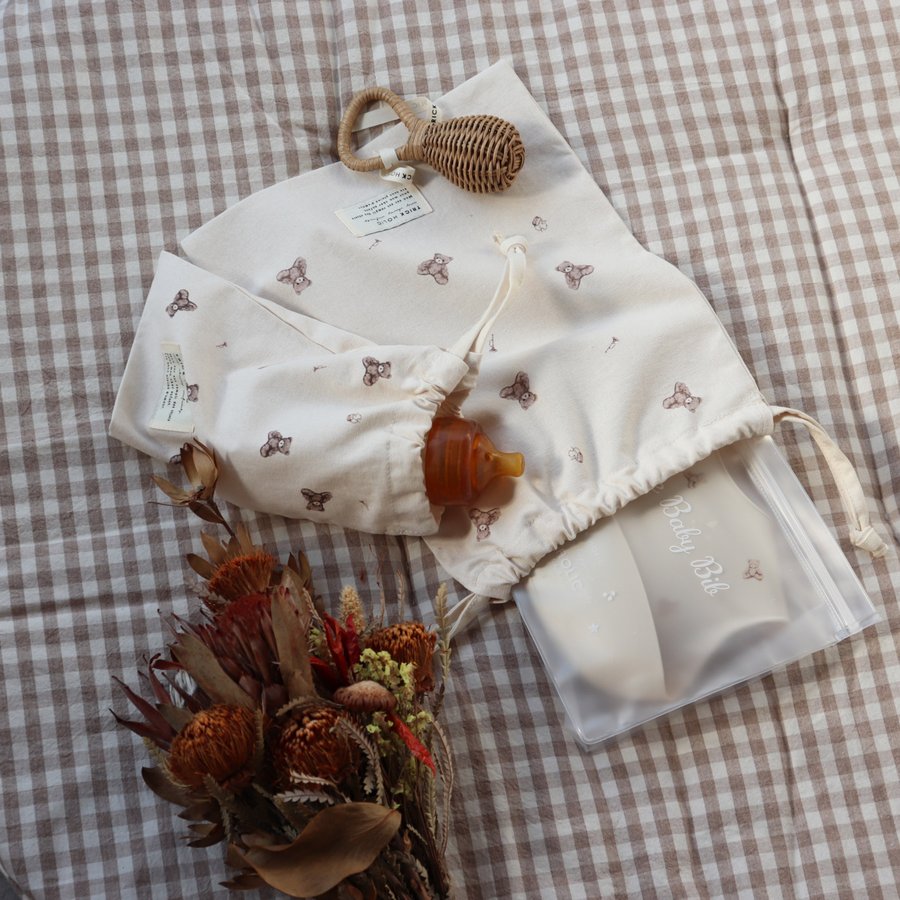 cotton pouch(vintage bea...の商品画像