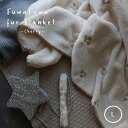 ふわふわファーブランケットLサイズ さくらんぼ刺繍 イブル...