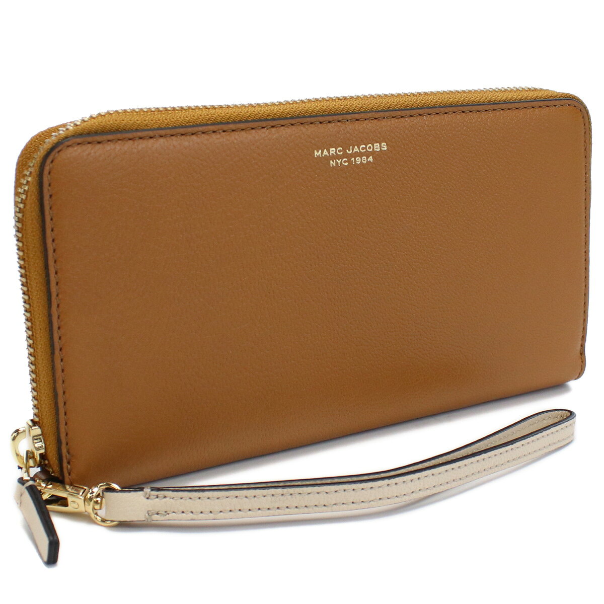 MARC JACOBS マークジェイコブス 長財布 S161L03FA22 225 THE CONTINENTAL WRISTLET レディース ブラウン