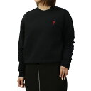 AMI PARIS アミパリス Ami de Coeur スウェット BFUSW035.730 001 ユニセックス ブラック