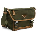 PRADA プラダ ミディアム Re-Nylonレザー 斜め掛け ショルダーバッグ 2VD066 384 V OBF F041O メンズ カーキ
