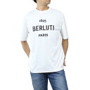 ベルルッティ BERLUTI メンズ－Tシャツ ブランド ロゴT カットソー クルーネック R23JRS82 001 000 OPTICAL WHITE ホワイト系 apparel-01