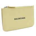 バレンシアガ BALENCIAGA 小銭入れ　ブランド　ロゴ 637130　1IZI3　7660 イエロー系　mini-01　wallet-01 new-02 母の日