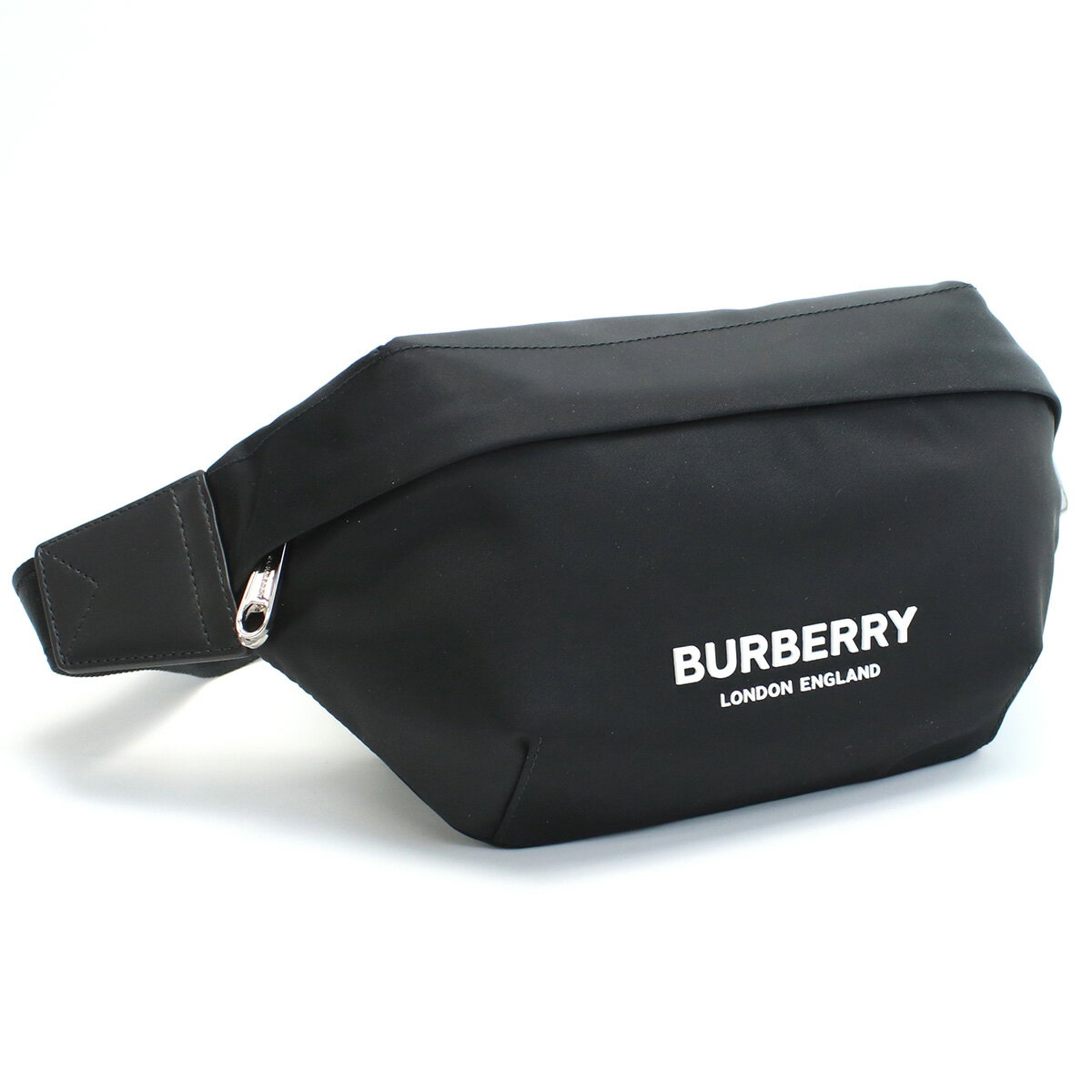 バーバリー BURBERRY ボディバッグ ロゴプリント ナイロン ソニー ブランド 8049095　A1189 BLACK　ブラック　bag-01 父の日