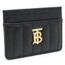 バーバリー BURBERRY カードケース ブランド 8062374 A7527 BLACK-LIGHT GOLD ブラック gsw-3 gif-02w new-02 母の日