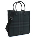 バーバリー BURBERRY トートバッグ ブランド ショルダーバッグ 8062951　A1208 CHARCOAL グレー系 bag-01