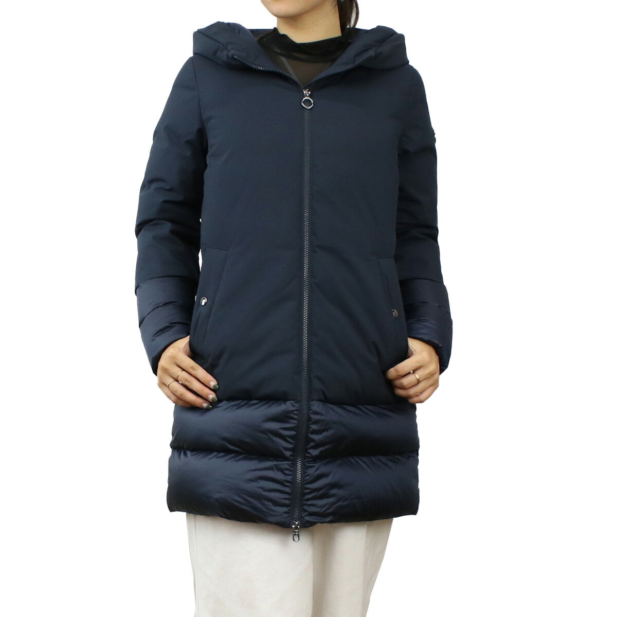 ケープホーン CAPE HORN CANDELARIA ダウンコート 52542 400 BLUE レディース ネイビー系 outer-01