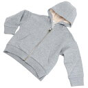 クロエ CHLOE ベビー−パーカー C15B97 A38 GREY MARL MEDIUM グレー系 kb-01