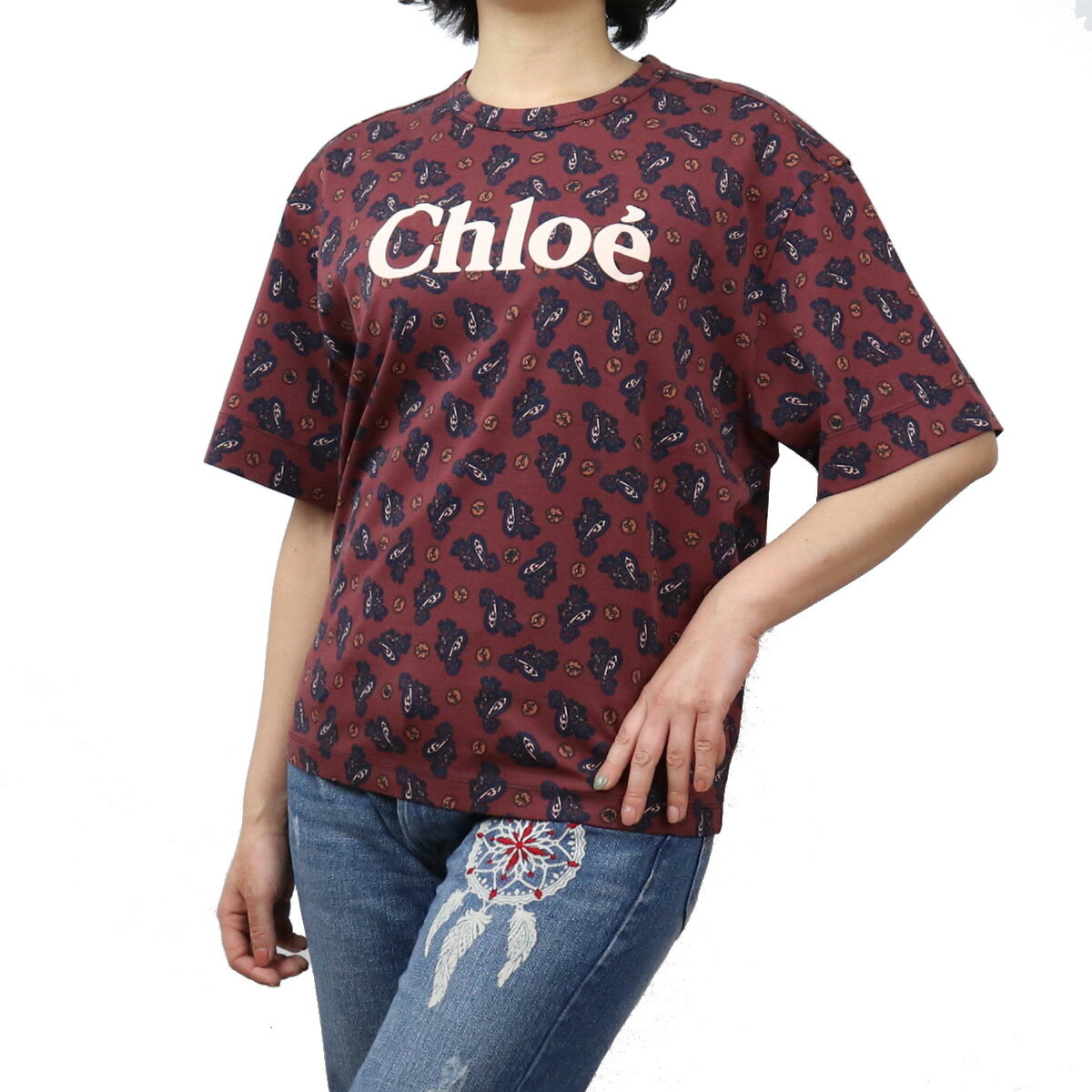 【均一セール】クロエ CHLOE レディース－Tシャツ CHC20WJH13 289 27M ブラウン系 apparel-01 レディース fl02-sale