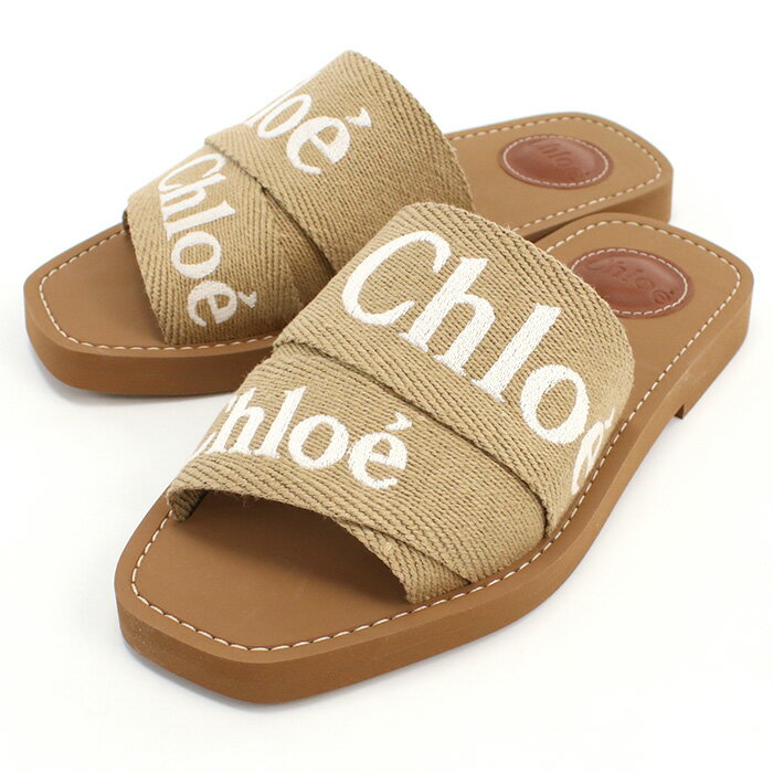 クロエ CHLOE レディースサンダル　ブランド CHC23U188EF　24J DESERT BEIGE ベージュ系　shoes-01 sm-03