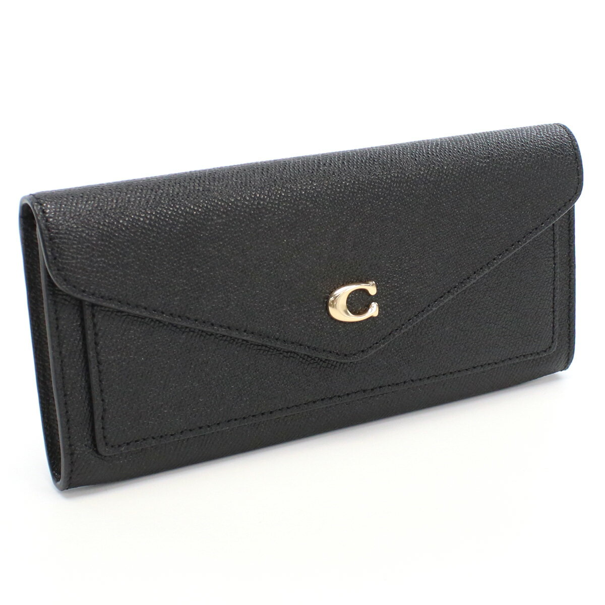 コーチ COACH 長財布ニ折小銭入付き C2326　LIBLK ブラック wallet-01 gif-02w new-02