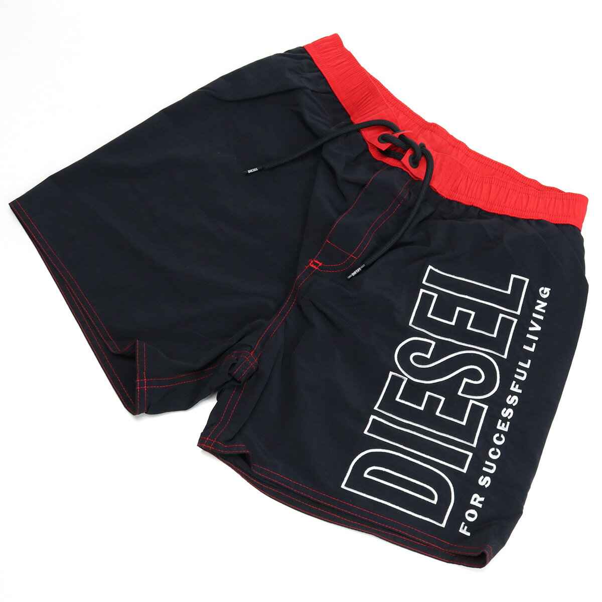 ディーゼル DIESEL メンズ ブランド スイムウエア 00SV9U 0PCAU 900 ブラック swim-01 父の日