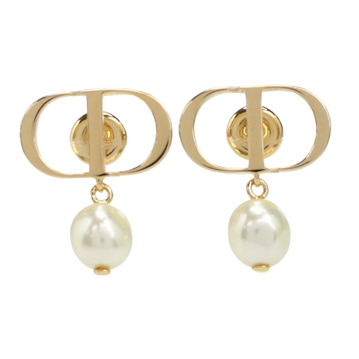 ディオール Christian Dior PETIT CD ピアス ブランド E1520 PTCRS D301 ゴールド系 accessory-01のサムネイル