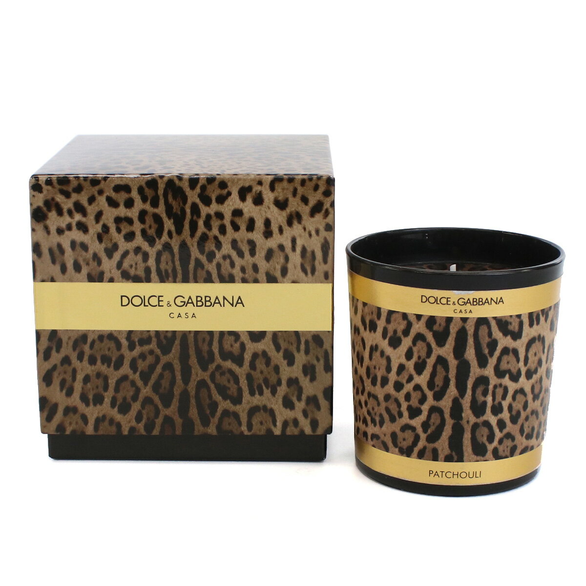 ドルチェ&ガッバーナ DOLCE&GABBANA 雑貨 ブランド TCC087 アロマキャンドル TCAG3 UL026 LEOPARD gsw-3