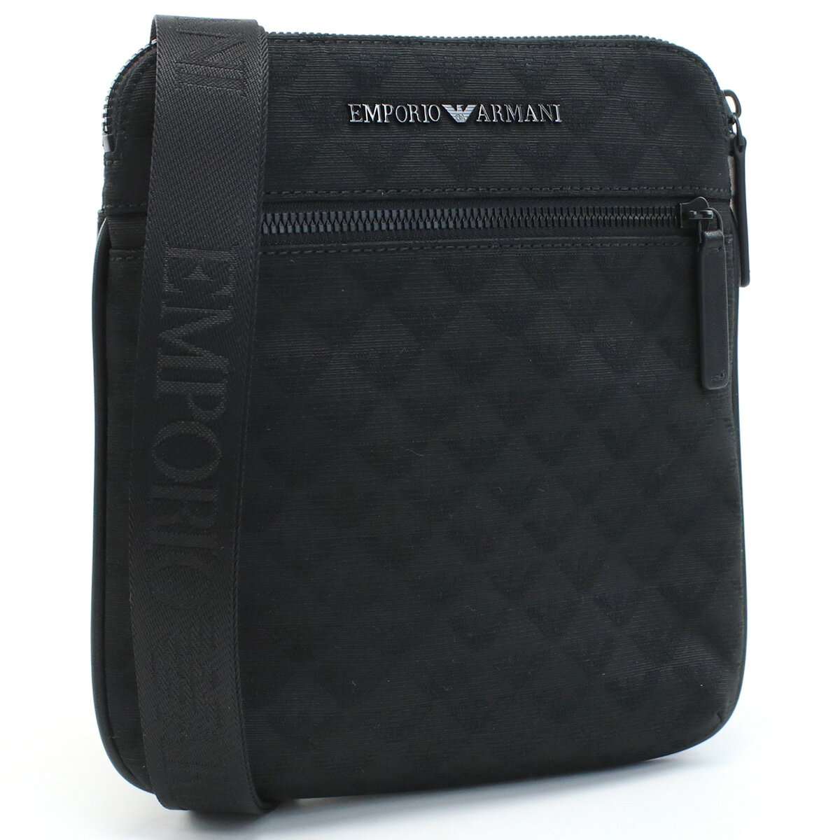 エンポリオ・アルマーニ EMPORIO ARMANI 斜め掛けショルダー　ブランド Y4M185　Y022V　81336 BLACK-BLACK ブラック　bag-01 new-04