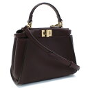 ハンドバッグ フェンディ FENDI ハンドバッグ ピーカブー レザー 8BN244　AQ09　F1MZH ボルドー系 bag-01 new-01