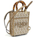 tFfB FENDI g[gobO 2WAY 8BS051@AQ0X@F1MB1 SUNSHINE SHOPPER MINI uEn zCgn bag-01 gif-03w