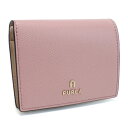 フルラ FURLA CAMELIA 二折財布小銭入付き カメリア スモール WP00304　ARE000　2715S ALBA+BALLERINA ピンク系　wallet-01 new-02 母の日