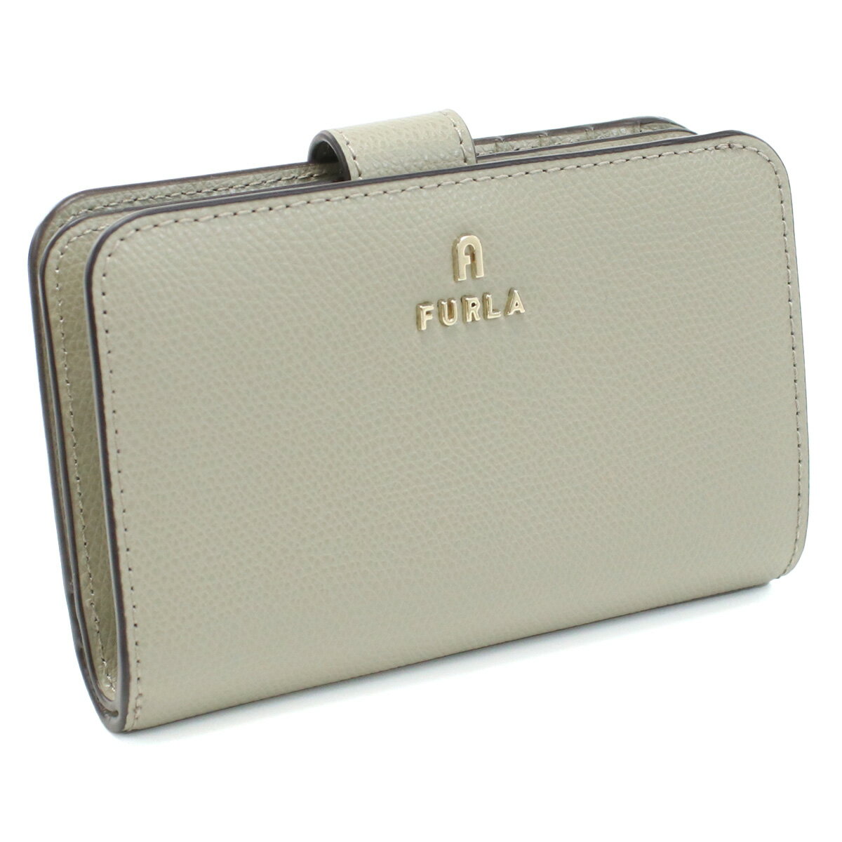 フルラ FURLA FURLA CAMELIA 二折財布小銭入付き　ブランド WP00314　ARE000　M7Y00 MARMO グレー系　wallet-01　mini-01　gsw-2 gif-02w new-02