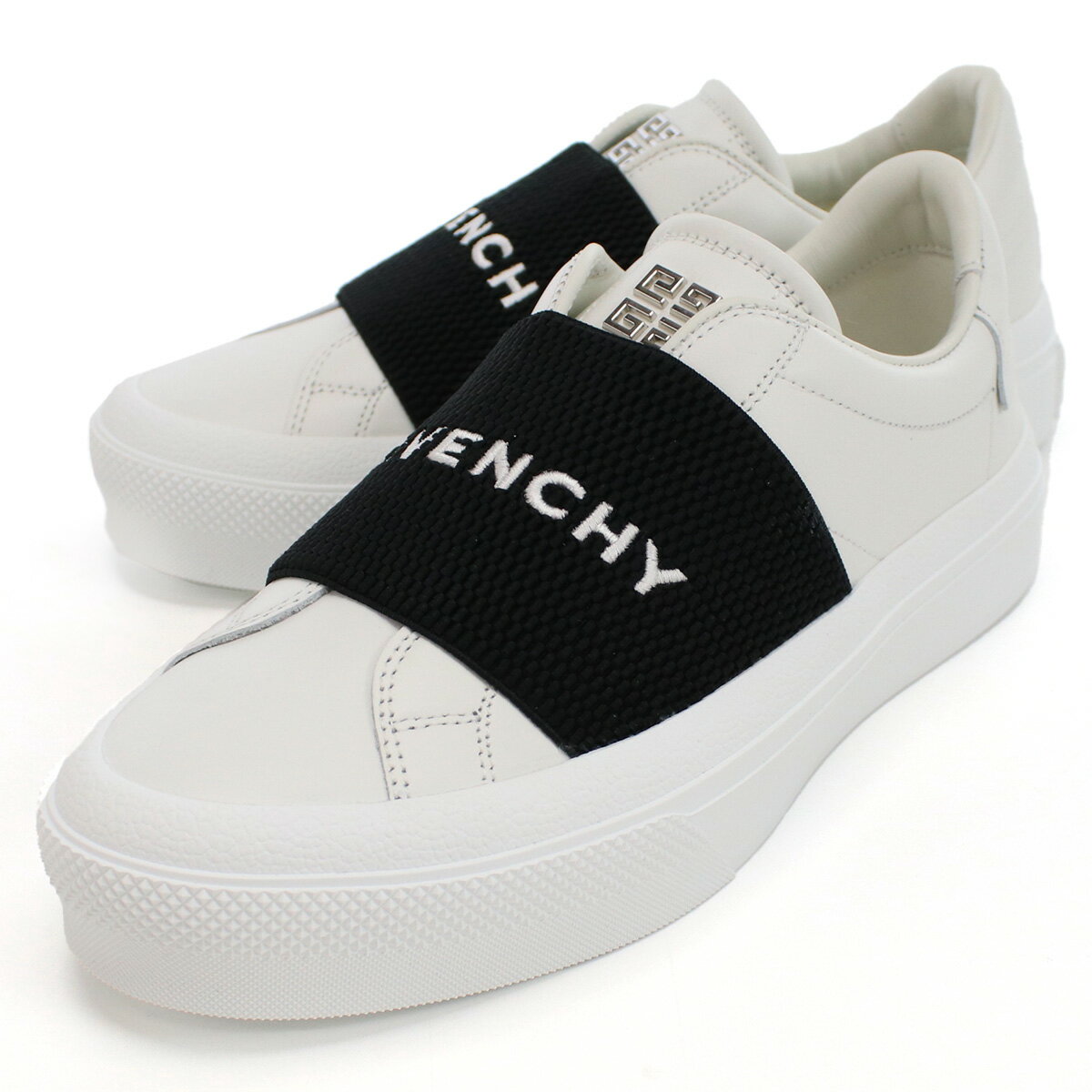 楽天Tricolore ［トリコローレ］ジバンシー GIVENCHY レディース スニーカー ブランド City Sport sneakers BE0029 E1BC 116 ホワイト系 ブラック shoes-01