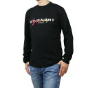 ジバンシィ ジバンシー GIVENCHY カラフルロゴ メンズ セーター ニット BM90B1 404X 017 ブラック apparel-01 メンズ big-01 warm-04 win-02m