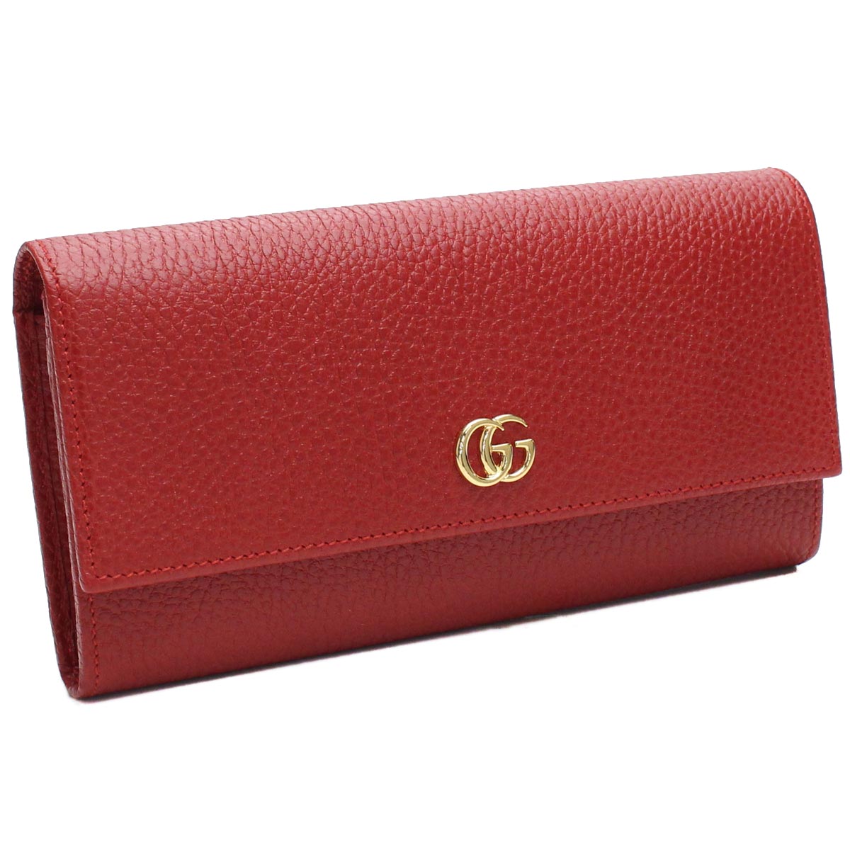 グッチ GUCCI 財布 PETITE プチ マーモント 二つ折り 長財布 小銭入れ付き 456116 CAO0G 6433 レッド系 レディース ladies ladies ブランド 財布 サイフ ウォレット 長サイフ wallet 最安挑戦中 bhp3 gsw-2