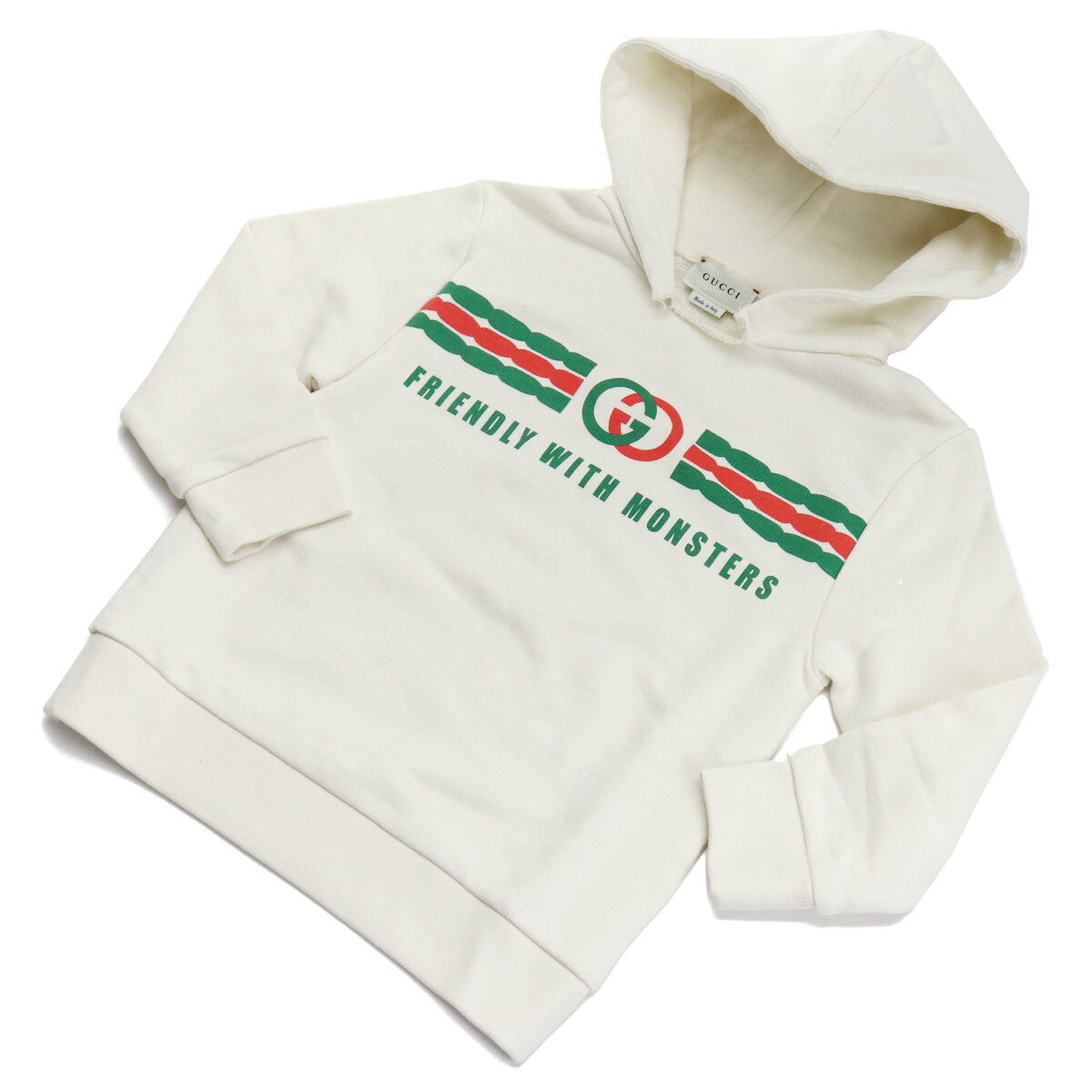 即納 最大半額 グッチ Gucci キッズ パーカー 男の子 女の子 Xjb5v 9000 ホワイト系 Bos 28 Kidsbaby 01 人気が高い Www Guayaquilcityfc Com