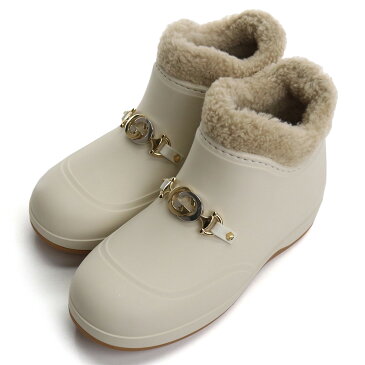 グッチ GUCCI レディースブーツ ウールライニング 627890 JCCO0 9080 MY.WHI/N.M.W/BUTTERS ベージュ系 レディース　　shoes-01 boots-01