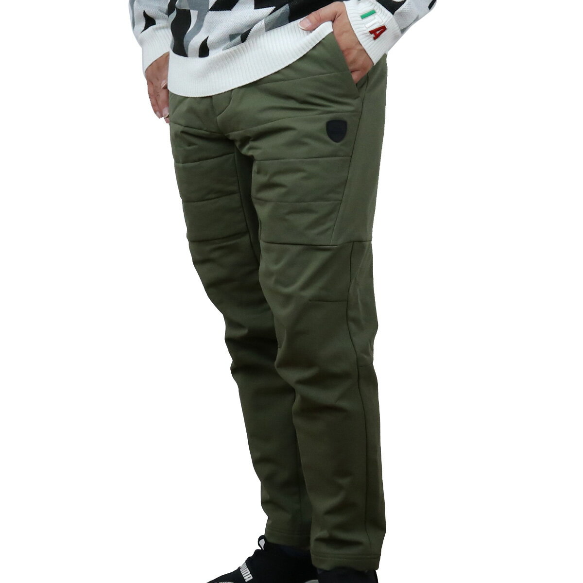 【ポイント10倍】【限定クーポン配布中】カッパ KAPPA GOLF メンズ−パンツ ゴルフウェア KGA21MLP21 OLV カーキ系 golf-01