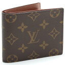 ルイ ヴィトン LOUIS VUITTON モノグラム ポルトフォイユ マルコ 2つ折り財布 M62288 モノグラム ブラウン系 メンズ(4)