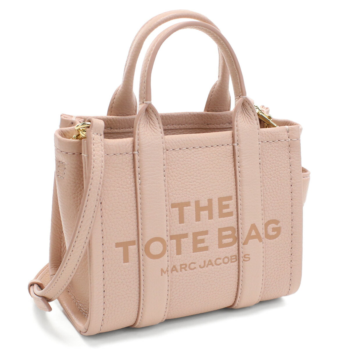 マーク・ジェイコブス MARC JACOBS THE MICRO TOTE トートバッグ　ブランド H053L01RE22　624 ROSE ピンク系　bag-01