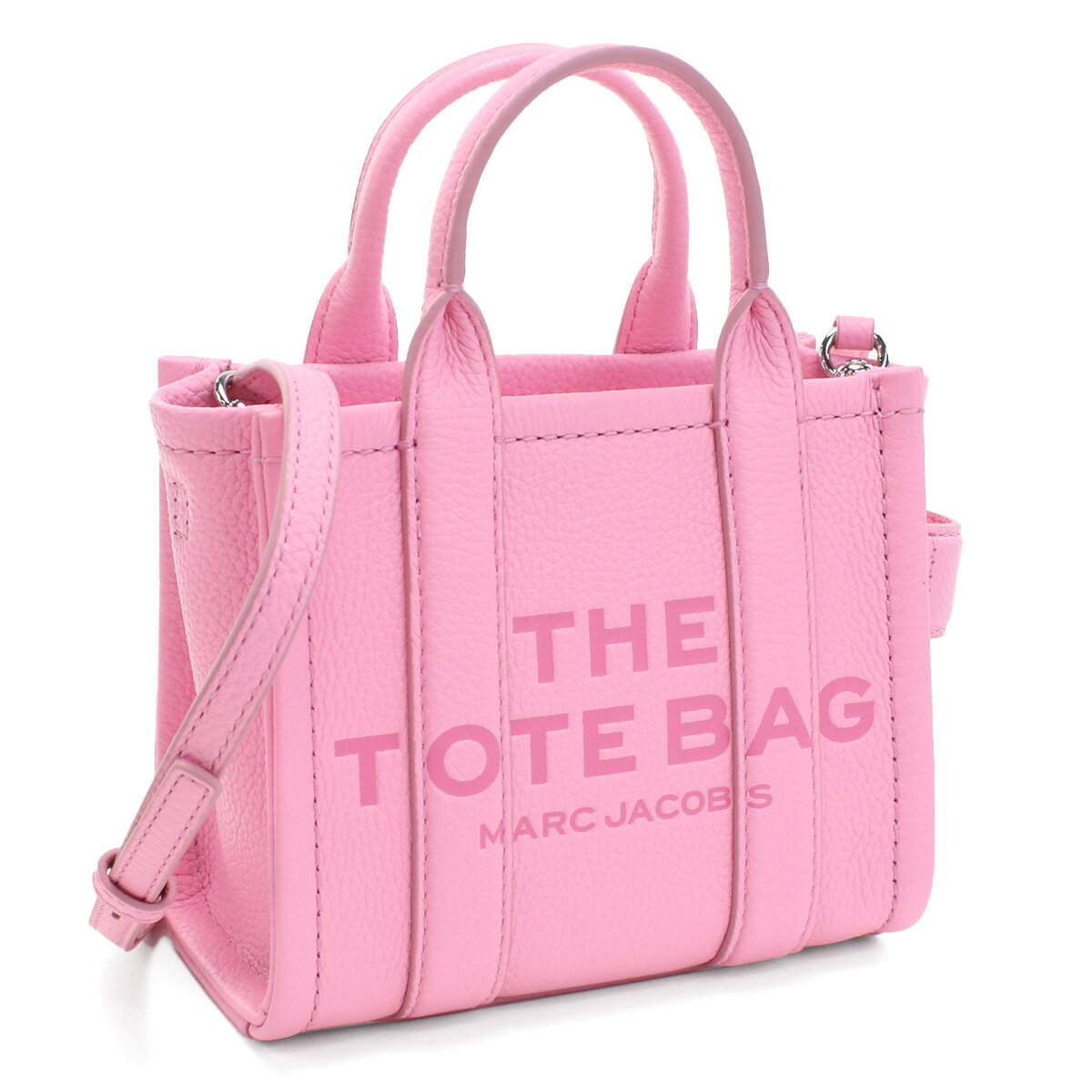 マークジェイコブス MARC JACOBS THE MICRO TOTE トートバッグ　ブランド H053L01RE22　691 FLURO CANDY PINK ピンク系　bag-01 母の日