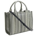 }[NWFCRuX MARC JACOBS THE MINI TOTE g[gobO uh 2S3HTT001H03 005 BLACK-WHITE ubN zCgn bag-01 gif-03w ̓