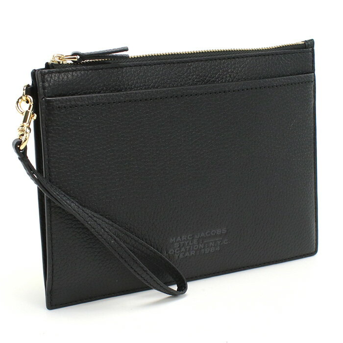 マークジェイコブス MARC JACOBS THE SMALL WRISTLET ポーチ ブランド 2S3SMP036S01 001 BLACK ブラック