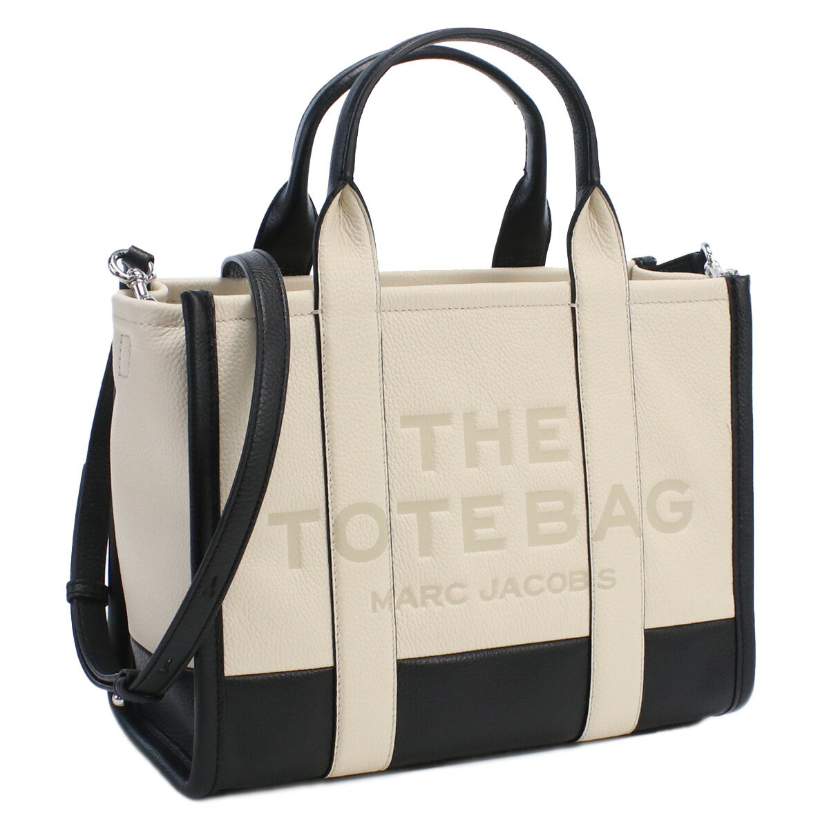 マークジェイコブス MARC JACOBS THE MINI TOTE トートバッグ ブランド H007L01RE22 112 IVORY MULTI ホワイト系 bag-01のサムネイル